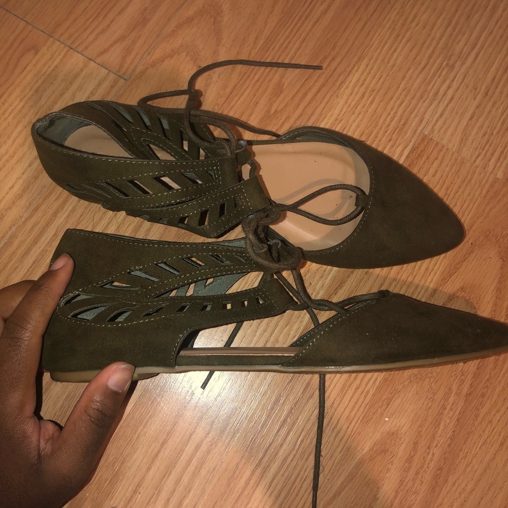 Super Cute Green Sandals